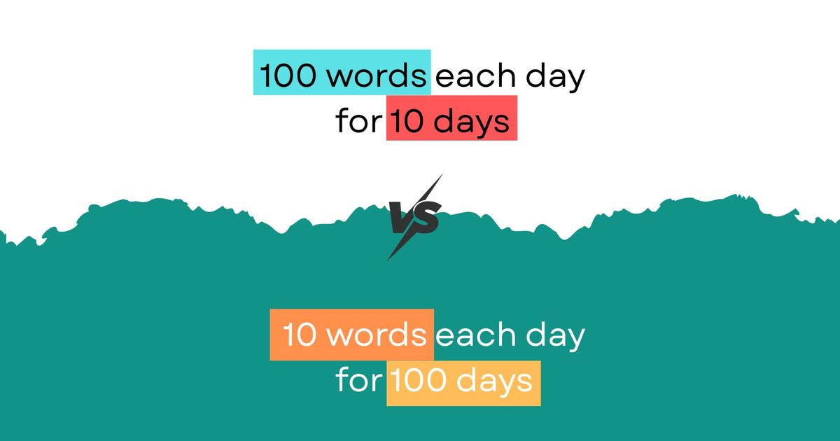 The Vocabulary Learning Truth: 10 Words Daily Vs 100 Words 